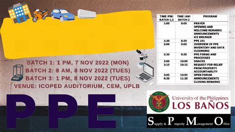 UPLB SUPPLY AND PROPERTY MANAGEMENT OFFICE.